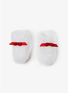 Chaussons peluche