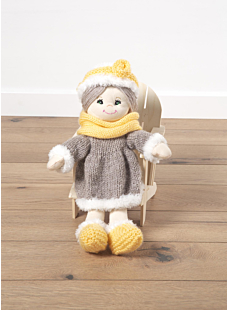 Kit à tricoter poupée Lina Nuance