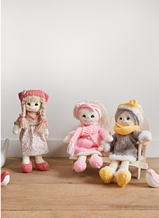 Kit à tricoter poupée Lina Liberty