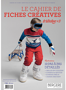 Le cahier de fiches créatives Wooling n°3 en français - 20 modèles
